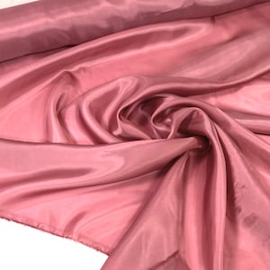 Luxury Bemberg lining, old rose, premium quality, natural fibres, Cupro , Doublure, Futter