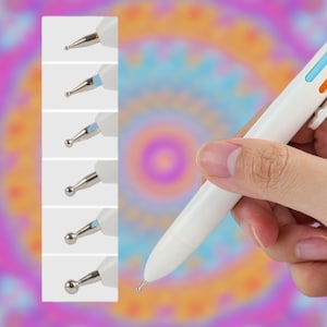 6 in 1 Dotting Stylus, Mandala Dot Art Stylus Tool Set, Travel Art Tool Set, Dotting Tools