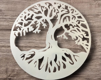 Tree Of Life Reusable Stencil Mandala Dot Art Stencil