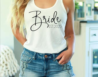 Custom Bride Shirt, Bride's crew Shirt, Bachelorette Party Tees for Your Bride Squad, Matching Bachelorette Party Tees, Bridesmaid gift 1017