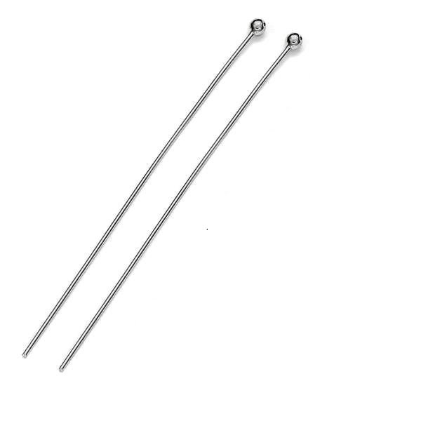 Metal Straight Head Pins 16mm / Straight Headpins for Sewing, Ball