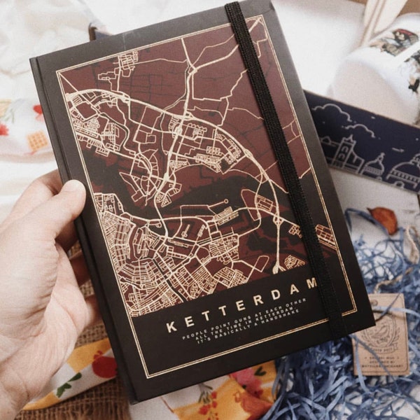 Ketterdam Map Notebook