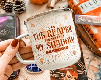 Red Rising Enamel Mug