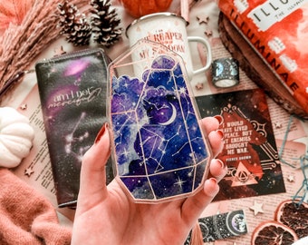 Purple Galaxy - acrylic ornament