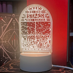 ACOTAR Night Lamp - Feyre x Rhysand