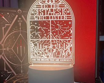 ACOTAR Night Lamp - Feyre x Rhysand