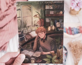 Impresión holográfica de Remus Lupin