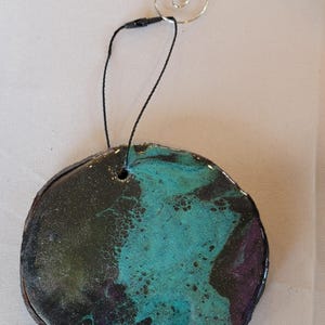Abstract Aurora Borealis Ornaments