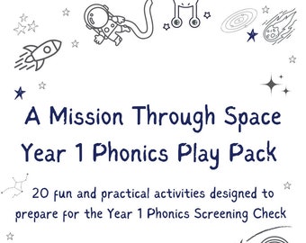 Year 1 Phonics Screening Check Play Pack Digital PDF Download