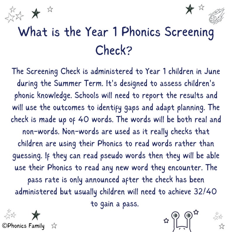 Year 1 Phonics Screening Check Play Pack Digital PDF Download image 4