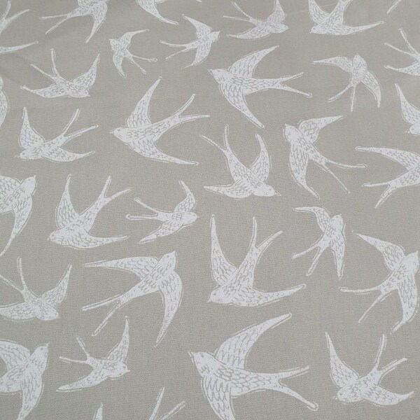 Bird Print Fabric Etsy