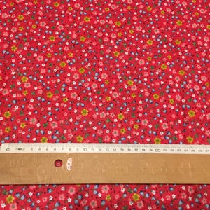 Small Print Fabric, Tiny Floral Fabric, Flower Cotton Fabric by the Yard, Quilting Fabric, Apparel Fabric, Face Mask Material, Cloth Fabric image 11