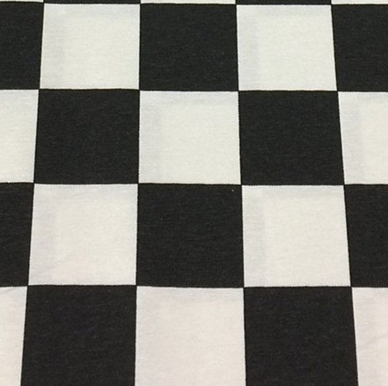 Black and White Canvas Fabric, Checkered Upholstery Fabric, Geometric Home Decor Fabric, Racing Flag Fabric, Pillow, Outdoor Fabric by Yard image 2