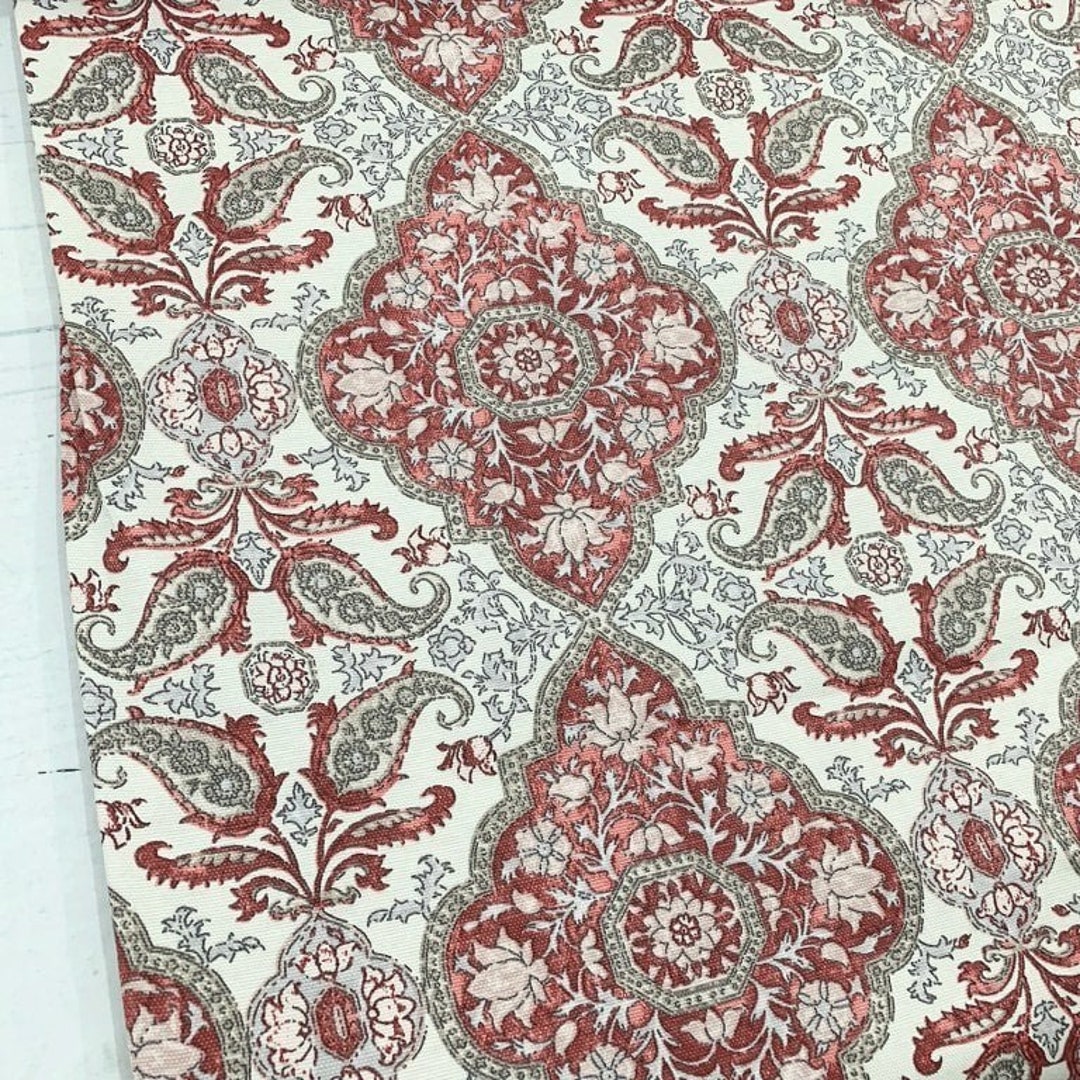 Damask Upholstery Fabric Victorian Fabric Baroque Fabric Etsy