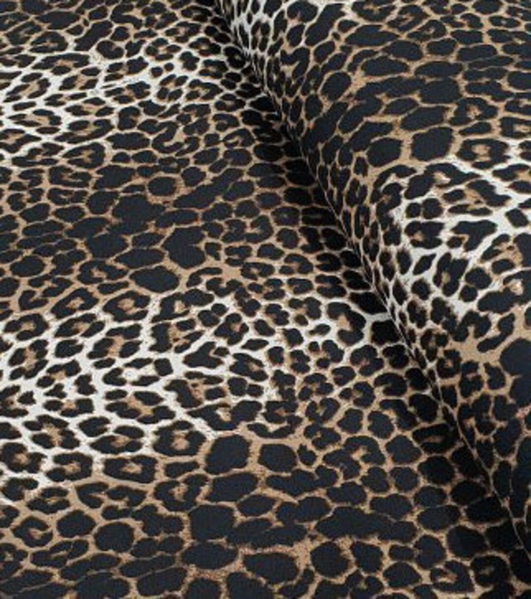 Loussiesd Leopardenmuster Polsterstoff für Stühle,Sarafi Geparden
