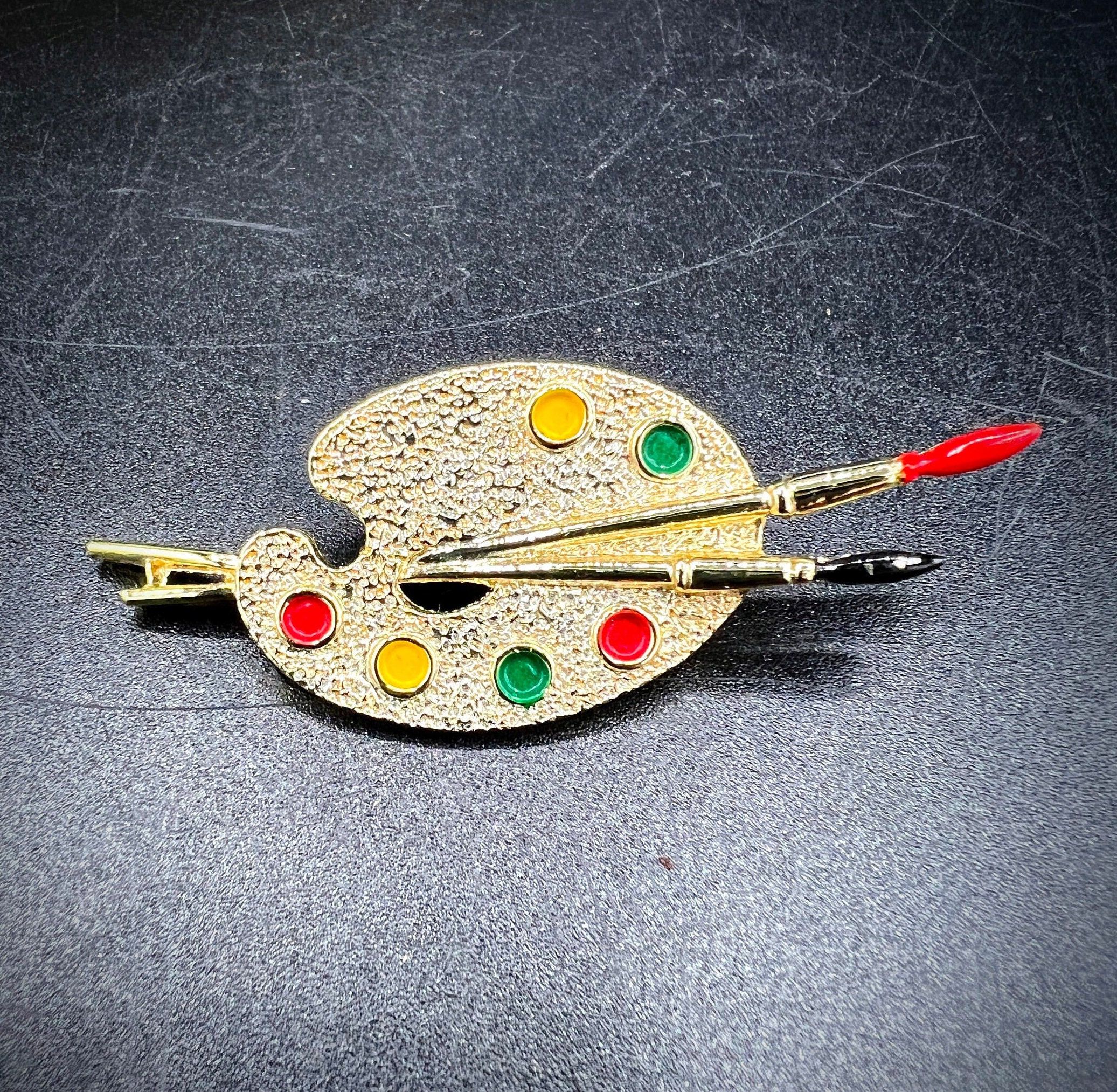 Paint Palette Brooch — kate rowland