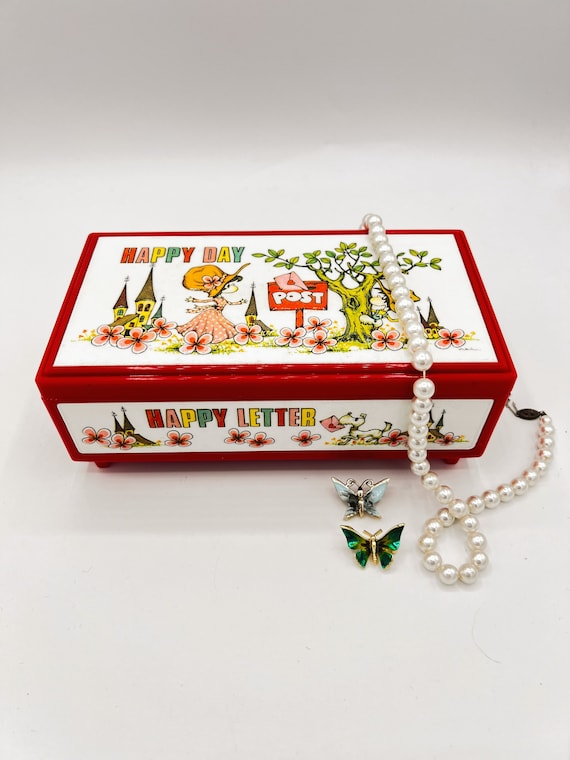 セブンイレブン 冬ギフト カタログ Jewelry Mate Lady Box Jewelry Vintage Box Post Day Happy 小物入れ