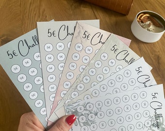 5 Euro Challenge, envelope method, budgeting, saving, savings pot