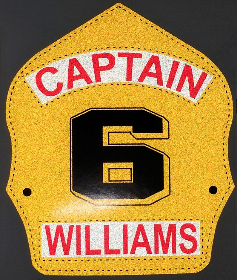 Custom Firefighter Helmet Shield Decal You Pick the Colors Etsy