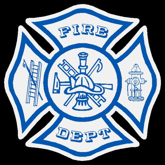 Army Firefighter Reflective Maltese Decal - First Responder Decal Co Army Firefighter Reflective Maltese Decal - First Responder Decal Co