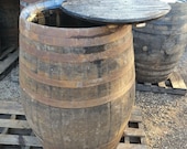 Lid Removed Giant big extra large whiskey whisky scotch bourbon oak barrel ice bath plunge pool water butt puncheon
