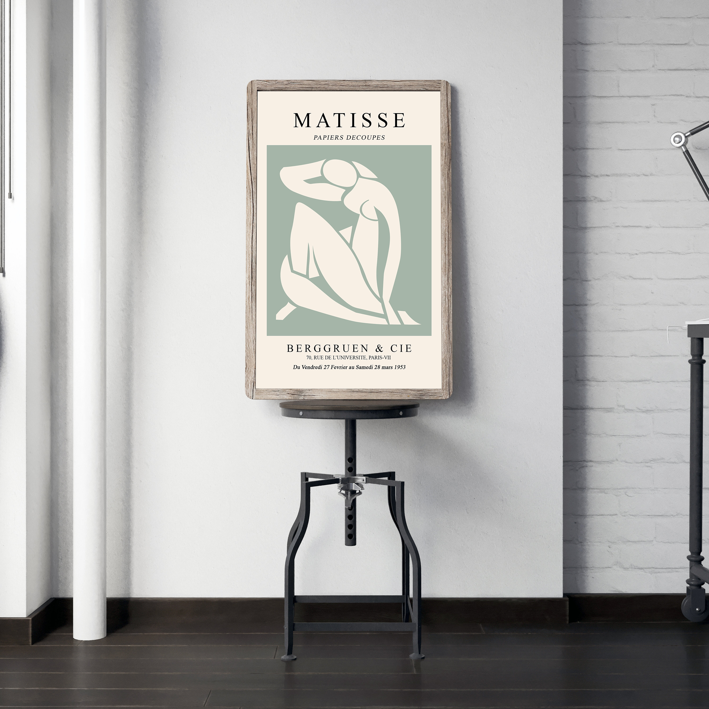Brown & Beige Matisse Nude: Details - ffdxvre