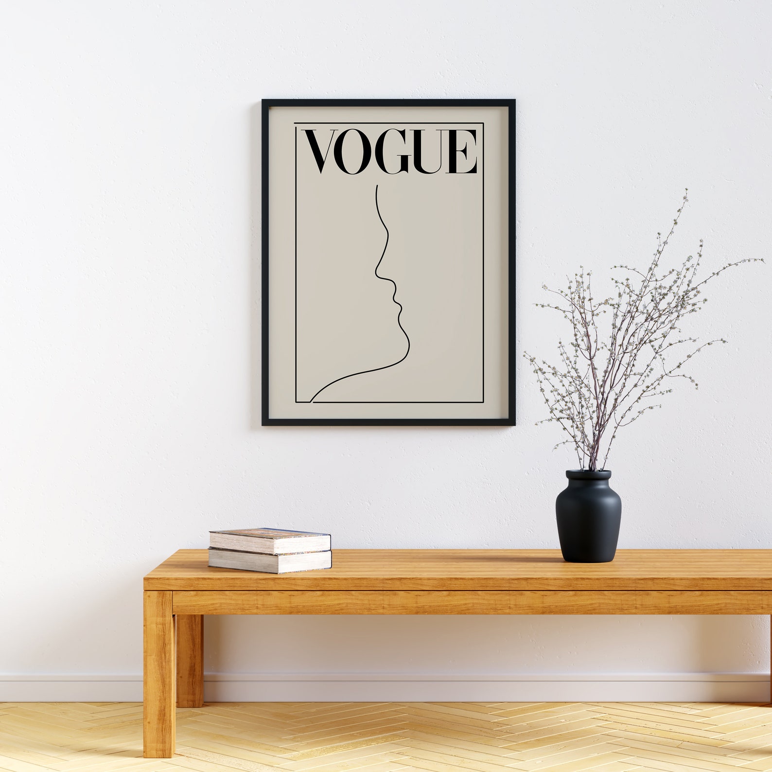 Vogue Wall Art Fashion Art Print Vogue Poster Vogue Etsy
