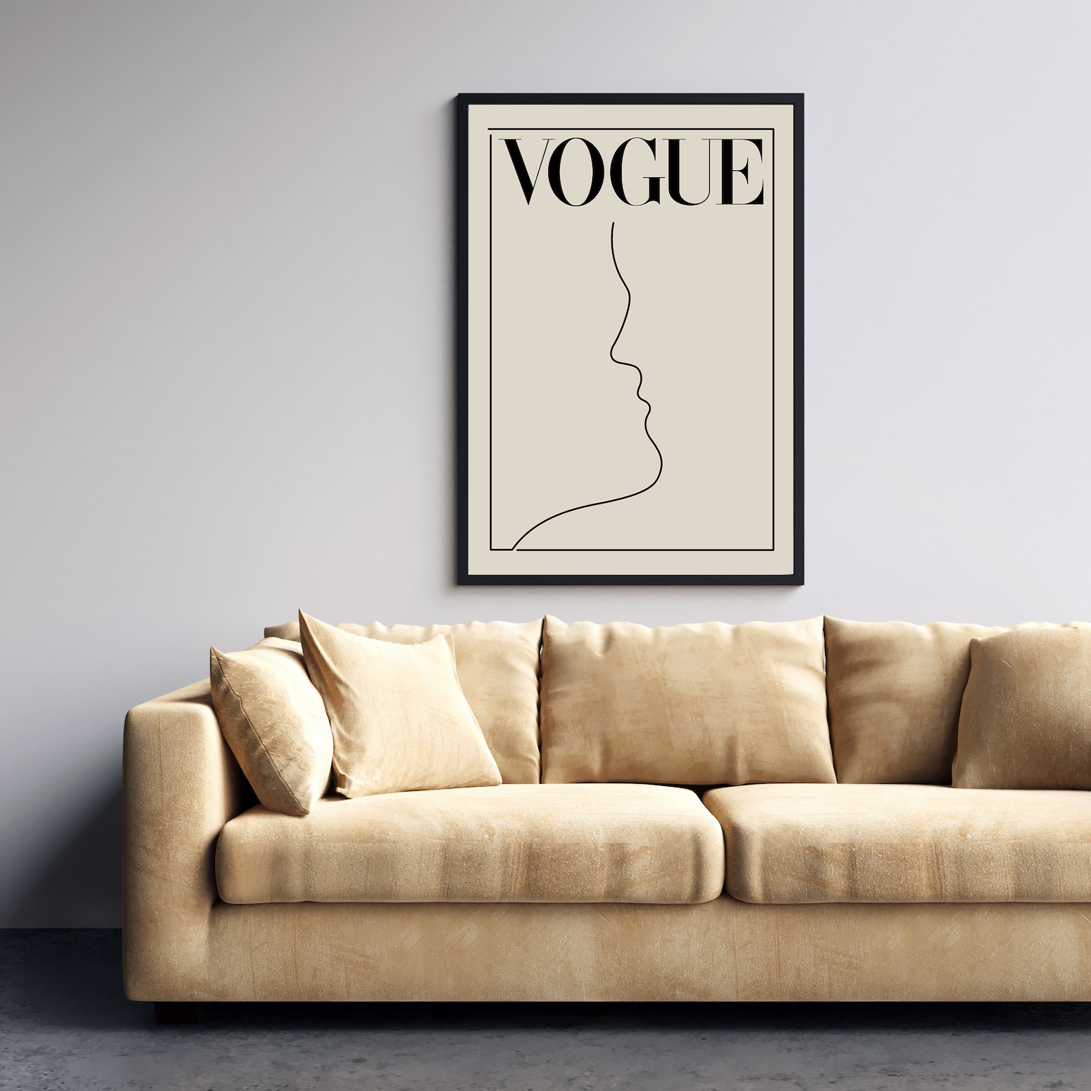 Vogue Wall Art Fashion Art Print Vogue Poster Vogue Etsy