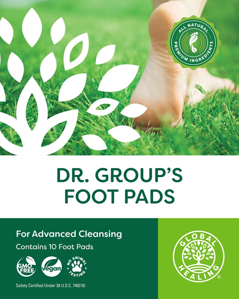 Detox Foot Pads Dr. Group's Natural and Safe Cleansing Etsy
