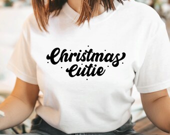 Camisa de Navidad Linda, Camisa de Navidad, Camisa de Navidad Divertida, Camiseta de Navidad, adorno, regalos personalizados