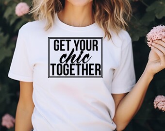 Reúne tu elegancia, Regalo para amante de la moda, Regalos para ella, Camiseta unisex