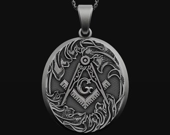 Masonic Radiant Glass Dome Metal Classic Necklace Pendant Retro Men And Women Jewelry Gift Chain Length 80Cm Masonic Radiant Glass Dome Metal Classic Necklace Pendant Retro Men And Women Jewelry Gift Chain Length 80Cm