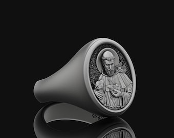Anello teschio salmo sale