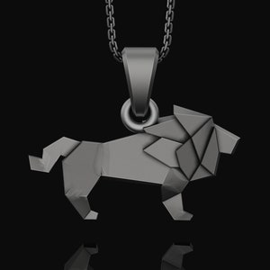Origami lion necklace online