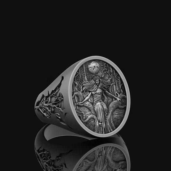 Viking, Freya, Freya Viking Ring, Norse, Retro Jewelry, Streetwear Rings, Gift For Her, Love, Wunjo, Talisman, Asatru, Viking Jewelry