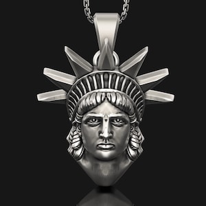 Statue Of Liberty, New York Charm, NYC, Lady Liberty, Lady Liberty Charm Necklace, Liberty Jewelry