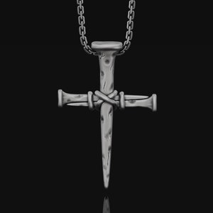 Crucifixion 2025 nail necklace