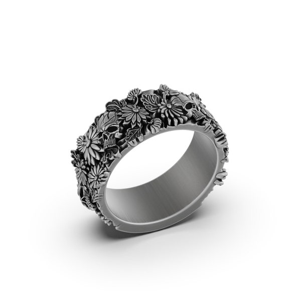 Infinity Star Ring Silver Daisy Ring. Minimalist Ring, Thumb Ring ...
