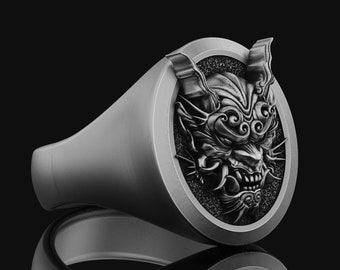 Hannya Ring Etsy