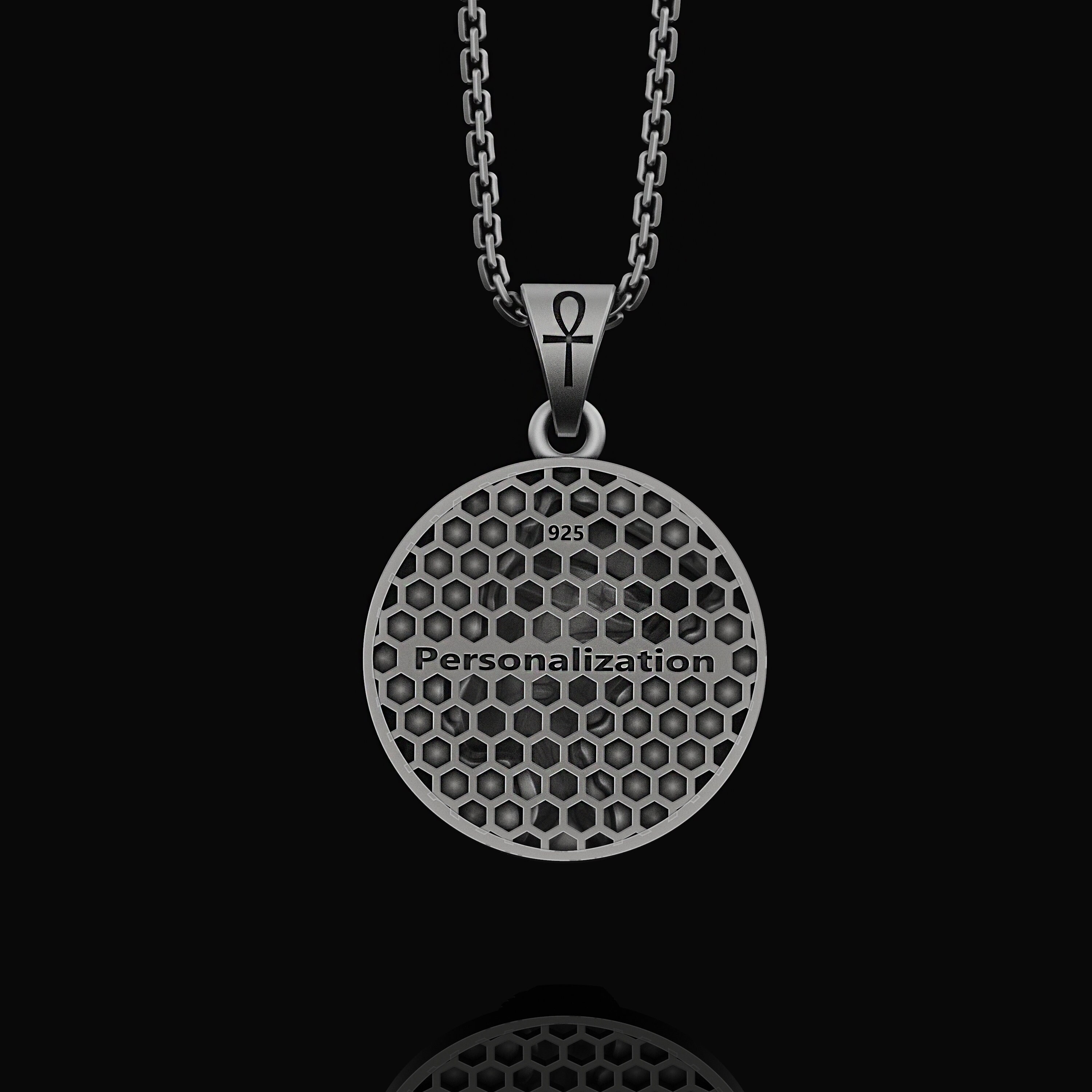 DAYLINLOVE Nefertiti - Collar de plata de ley 925 con colgante de África, collar con colgante de reina Nefertiti, joyería egipcia, regalos para mujeres, esposa, mamá, Plata esterlina, No es una piedra DAYLINLOVE Nefertiti - Collar de plata de ley 925 con colgante de África, collar con colgante de reina Nefertiti, joyería egipcia, regalos para mujeres, esposa, mamá, Plata esterlina, No es una piedra