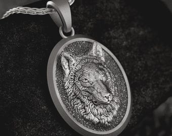 VENACOLY Collana Con Ciondolo Testa Di Cervo – Argento Sterling 925, Gioiello Per Amanti Della Natura