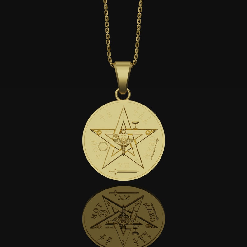 Sterling Silver Yhwh Tetragrammaton Pendant - Nickel Free