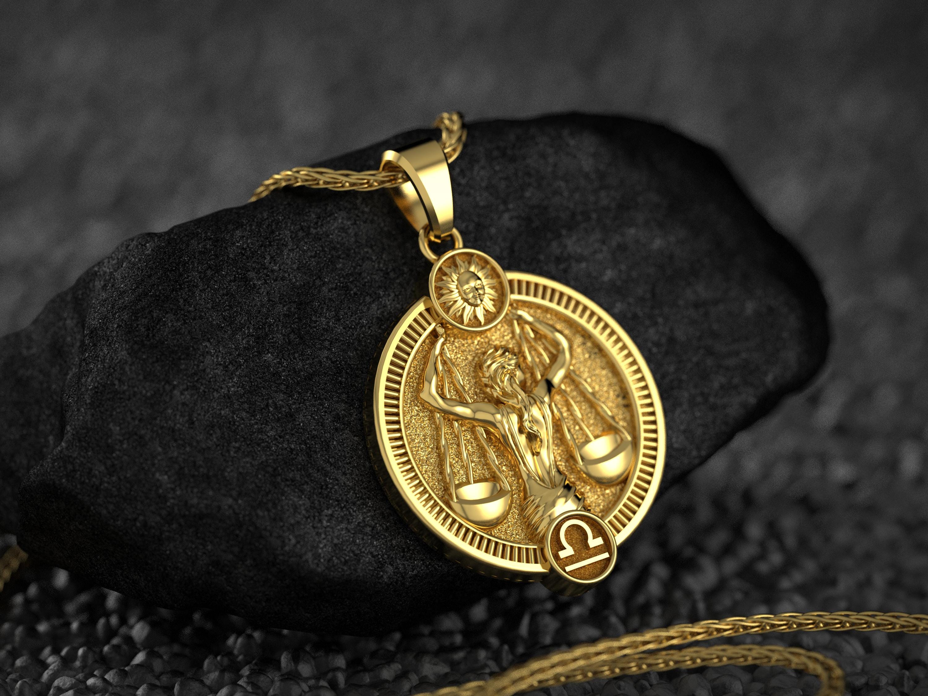 Hipunk Libra Collar Colgante Del Zodíaco Para Hombres - Cons | Cuotas