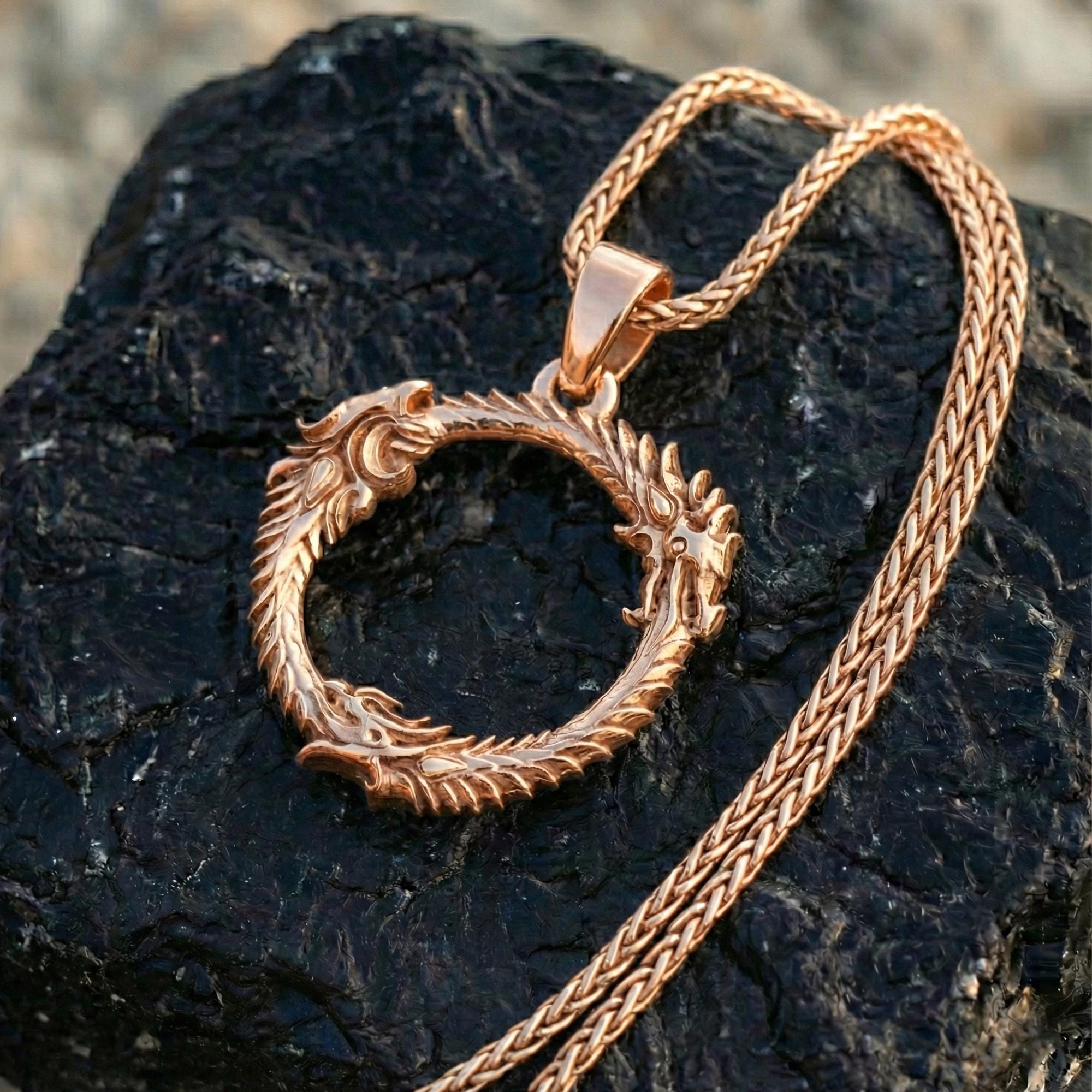 The Elder Scrolls Online 3 Headed Ouroboros sign Hoodie – CostumeBiz, image size:2000x2000