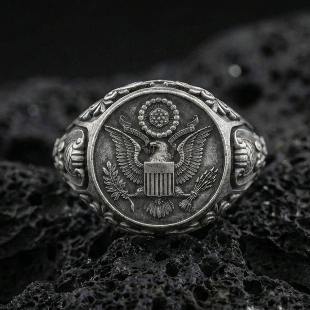 Vintage Us Army Ring - Etsy