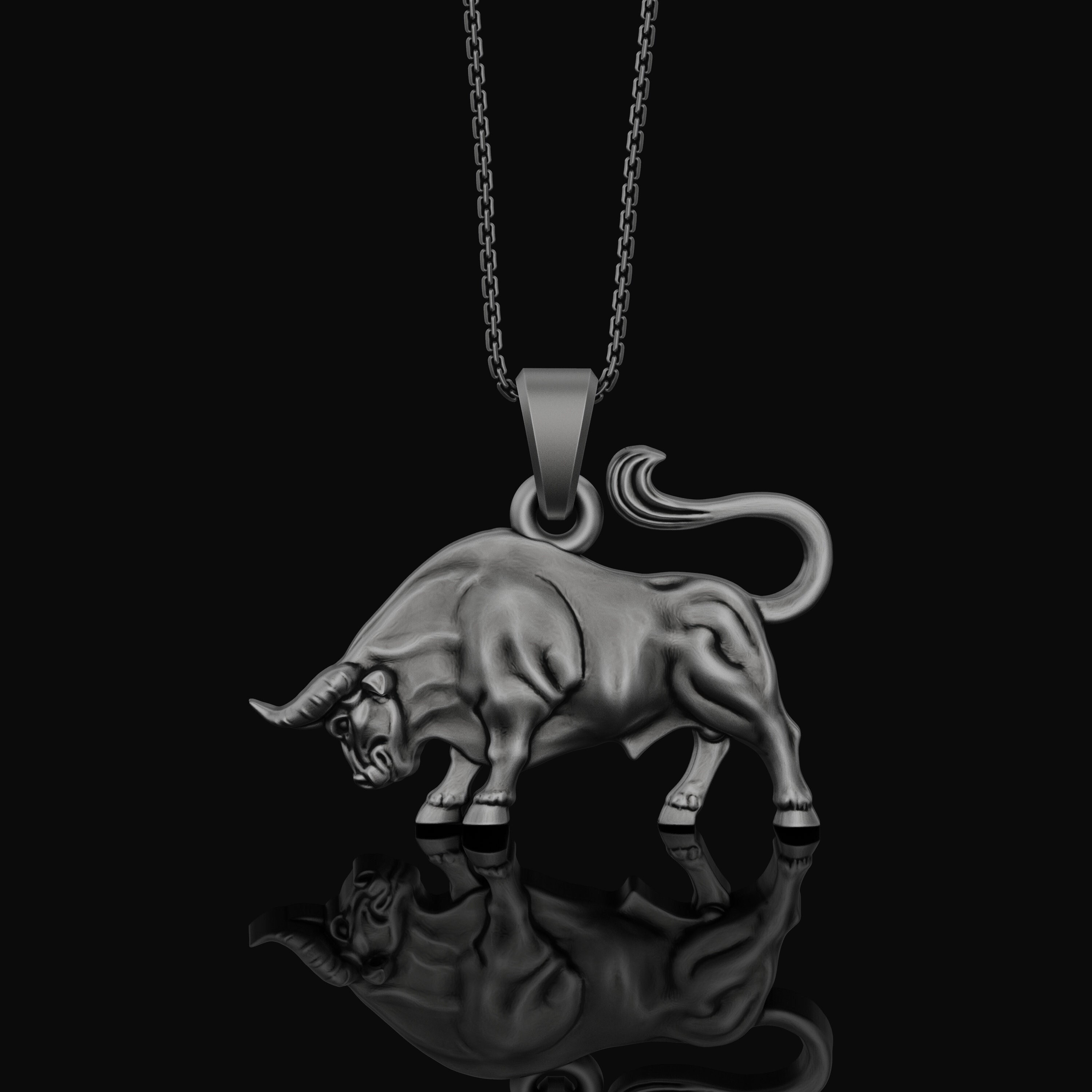 Taurus Necklace | 9k Gold Zodiac Pendant | Alighieri