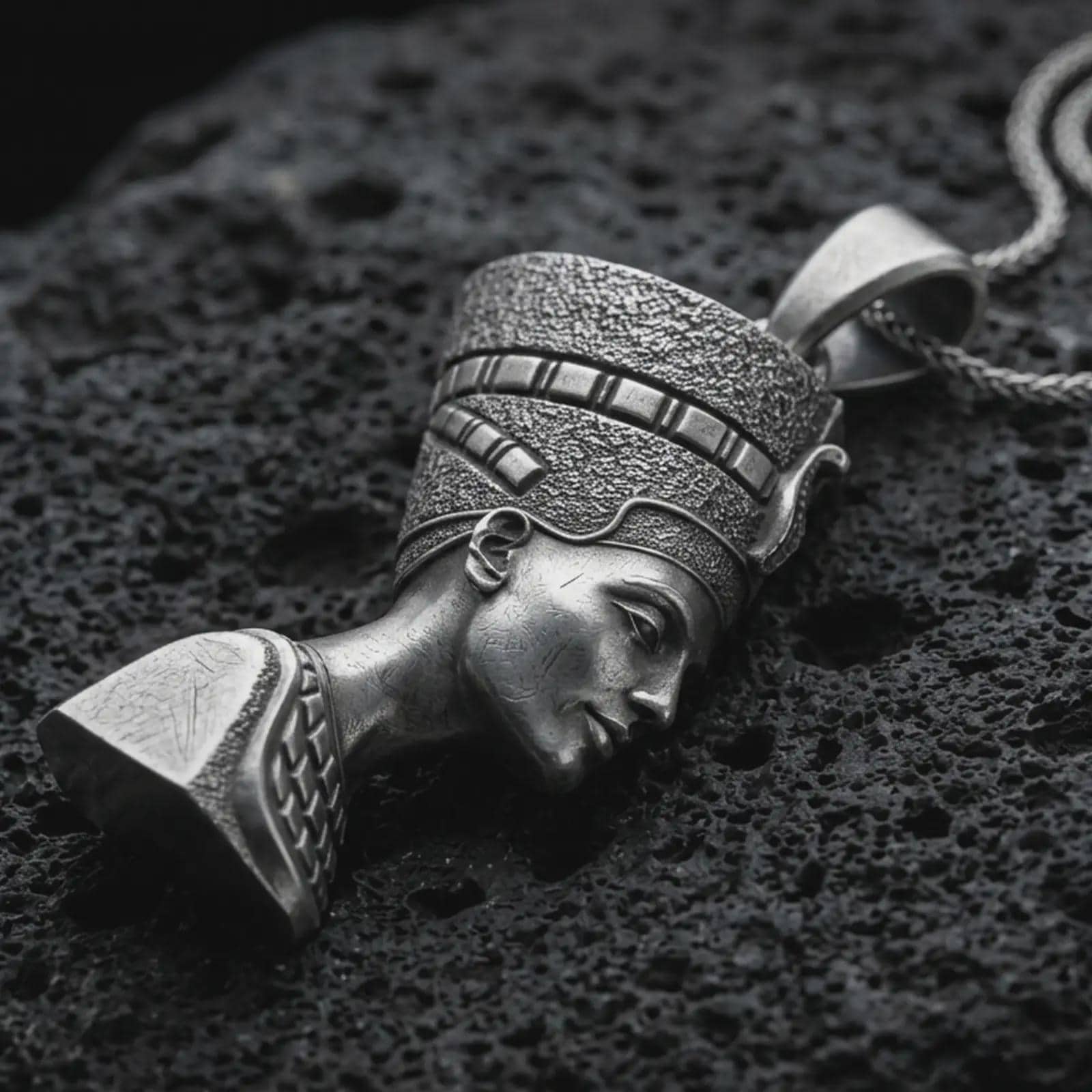 Nefertiti silver necklace - Etsy 日本
