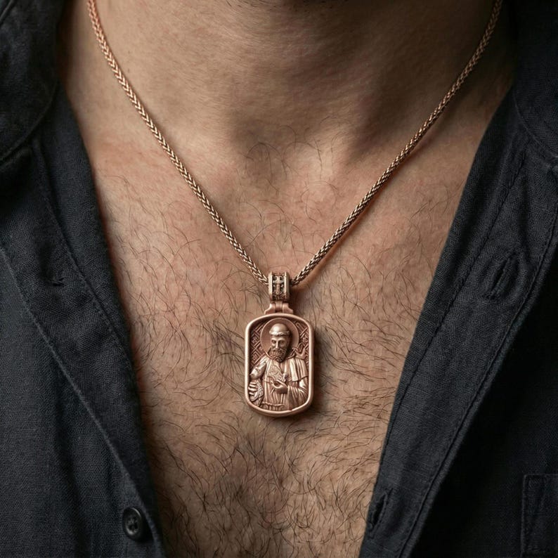 St. Francis of Assisi Medal, Sterling Silver Catholic Pendant Necklace ...