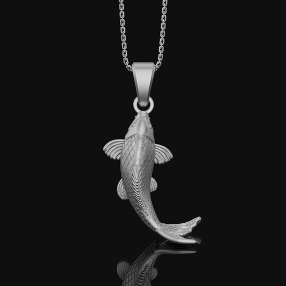 Buy Dainty Goldfish Pendant Necklace Copper Koi Fish Lucky Necklace for  Women Girls Jewelry Gifts at Amazon.in