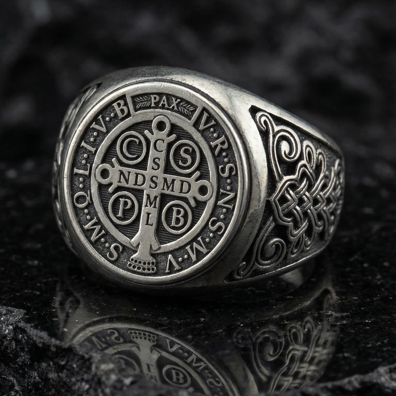 Saint Benedict Ring - Etsy Hong Kong